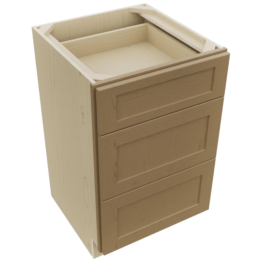 Fabuwood Galaxy Truffle VDB21-34 Vanity Drawer Cabinet, Top View