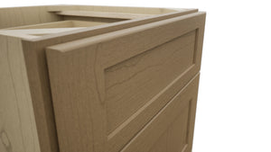 Fabuwood Galaxy Truffle VDB21-34 Vanity Drawer Cabinet, Detail View