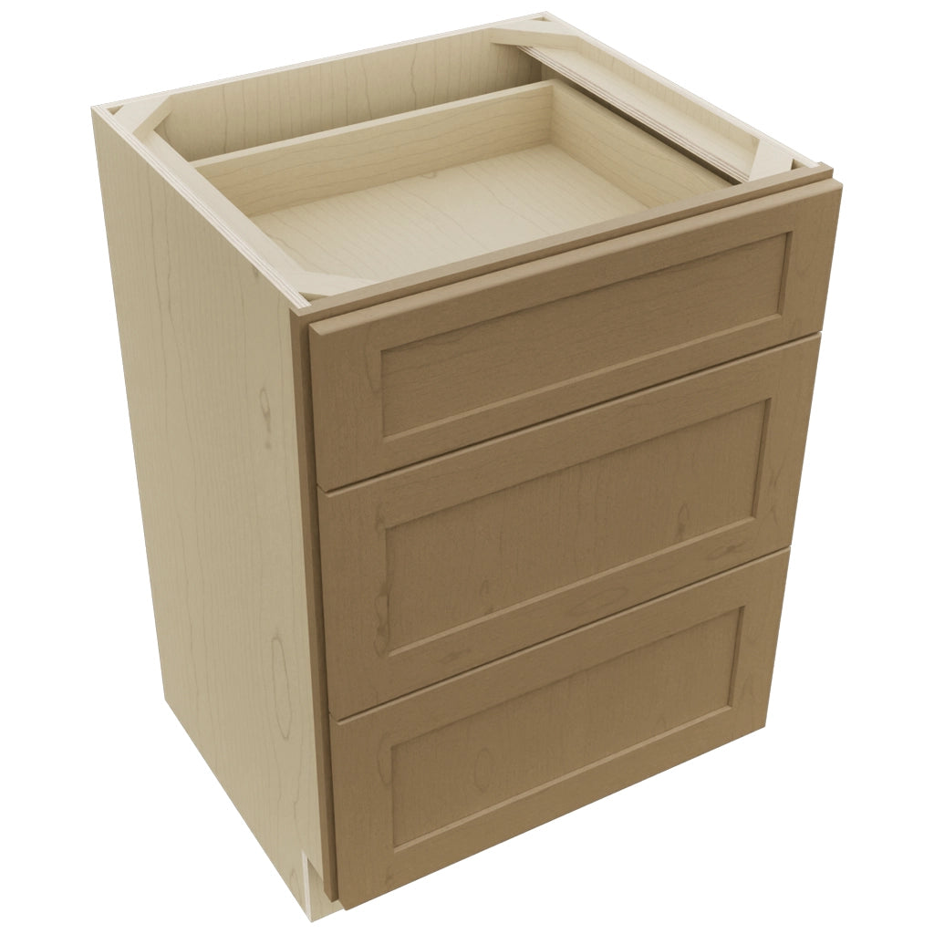 Fabuwood Galaxy Truffle VDB24-34 Vanity Drawer Cabinet, Top View