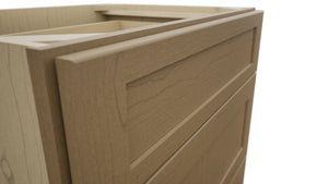 Fabuwood Galaxy Truffle VDB27-34 Vanity Drawer Cabinet, Detail View