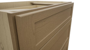 Fabuwood Galaxy Truffle VDB30-34 Vanity Drawer Cabinet, Detail View