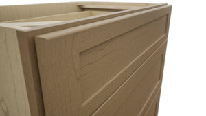 Fabuwood Galaxy Truffle VDB33-34 Vanity Drawer Cabinet, Detail View