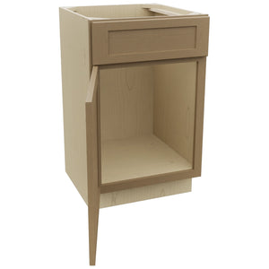 Fabuwood Galaxy Truffle VSB21-34 Vanity Sink Cabinet, Open View