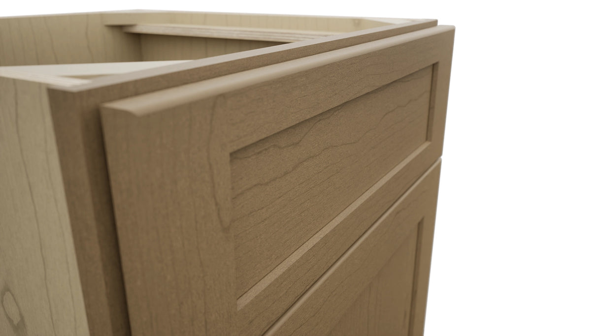Fabuwood Galaxy Truffle VSB21-34 Vanity Sink Cabinet, Detail View
