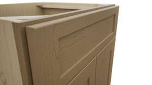 Fabuwood Galaxy Truffle VSB24-34 Vanity Sink Cabinet, Detail View