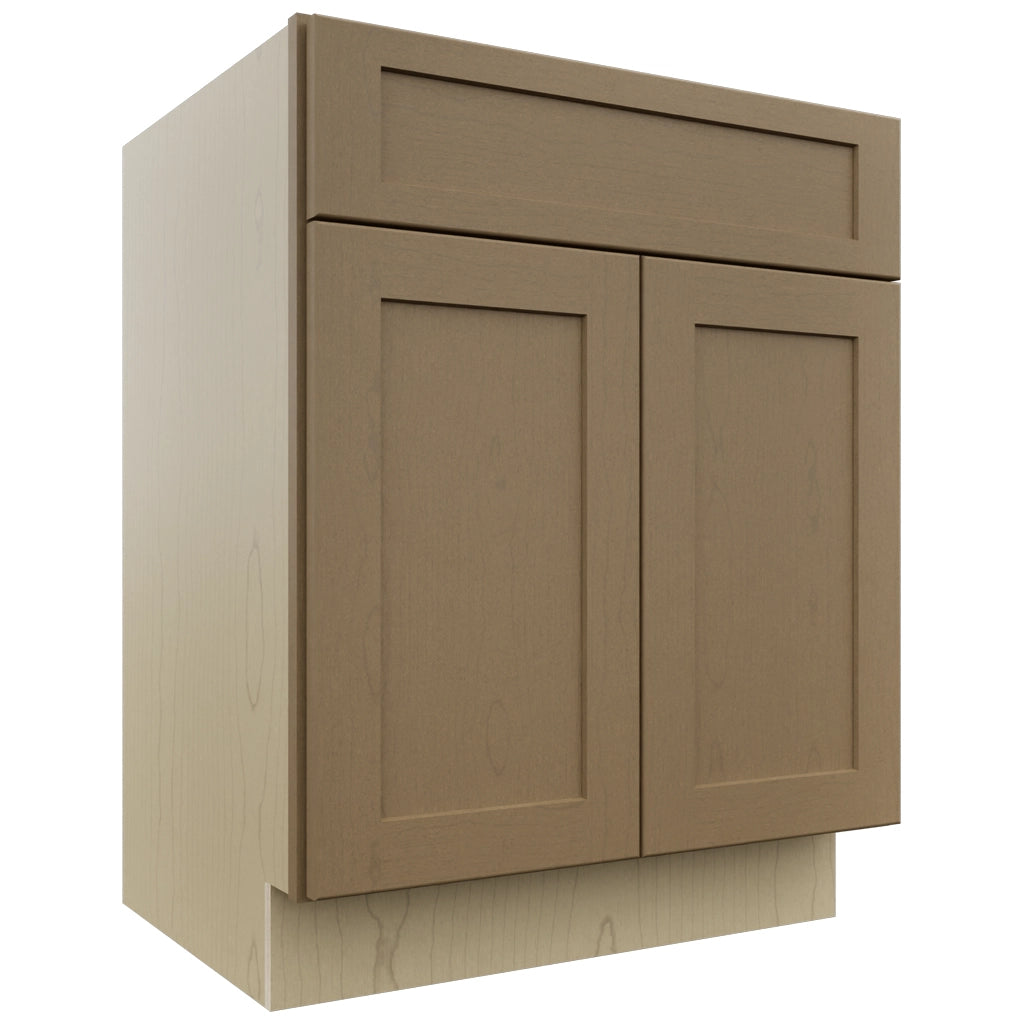 Fabuwood Galaxy Truffle VSB27-34 Vanity Sink Cabinet, Front View