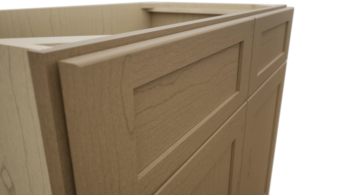 Fabuwood Galaxy Truffle VSB36-34 Vanity Sink Cabinet, Detail View