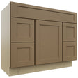 Fabuwood Galaxy Truffle VSD30DL Vanity Combo Cabinet, Front View