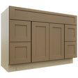 Fabuwood Galaxy Truffle VSD30DR Vanity Combo Cabinet, Front View