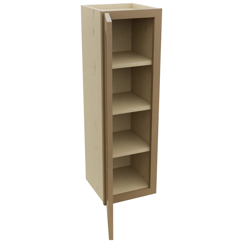Fabuwood Galaxy Truffle W1239 Wall Standard Cabinet, Open View