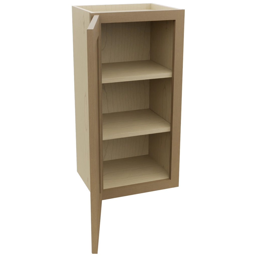 Fabuwood Galaxy Truffle W1530 Wall Standard Cabinet, Open View