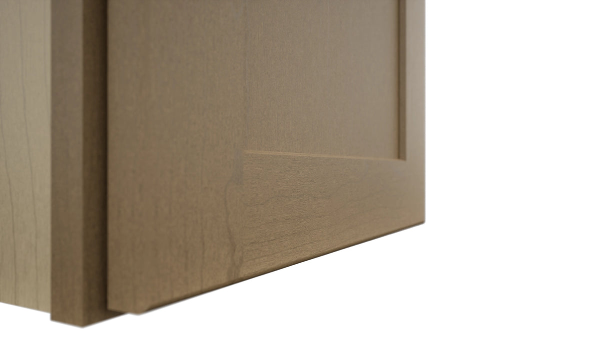 Fabuwood Galaxy Truffle W1530 Wall Standard Cabinet, Detail View