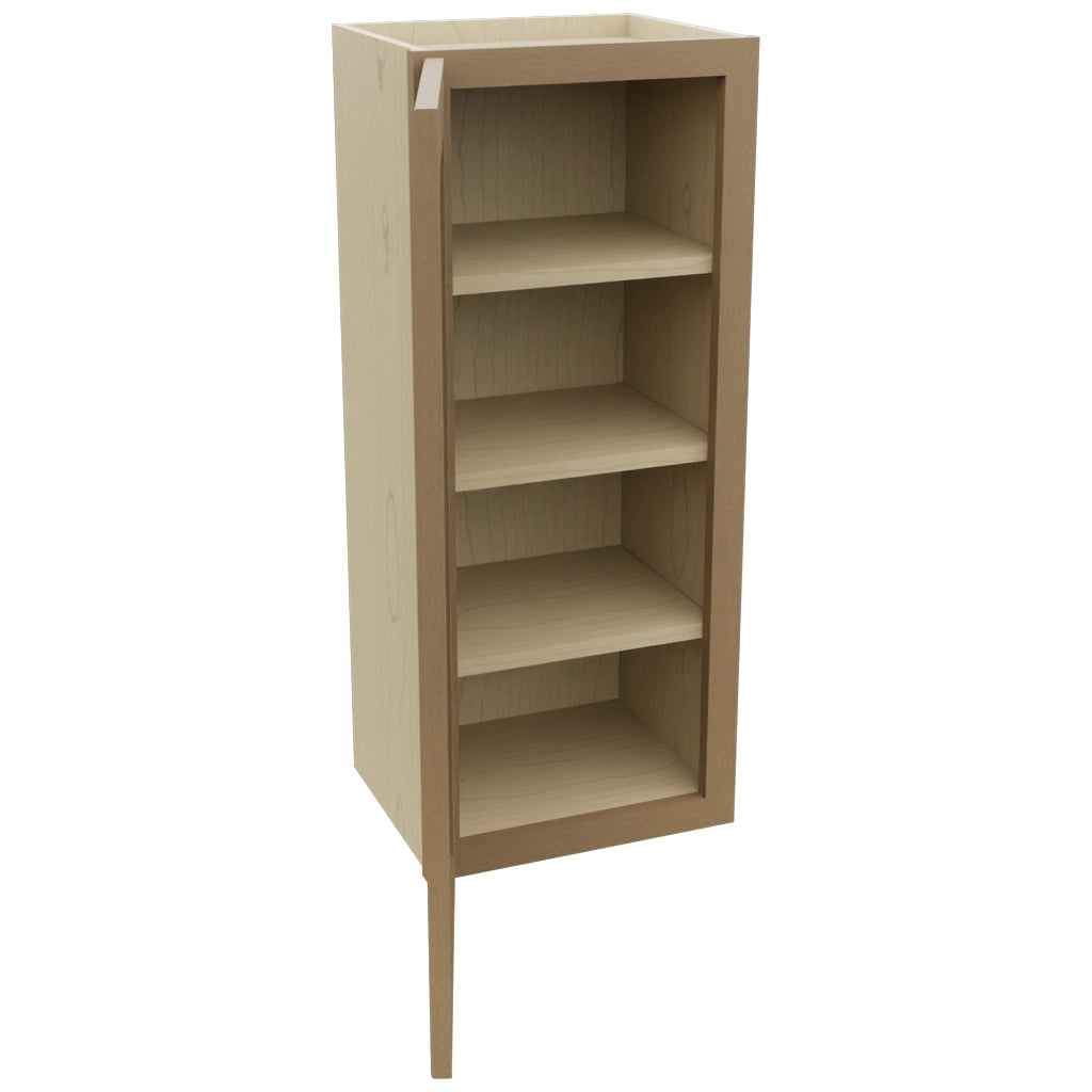 Fabuwood Galaxy Truffle W1536 Wall Standard Cabinet, Open View