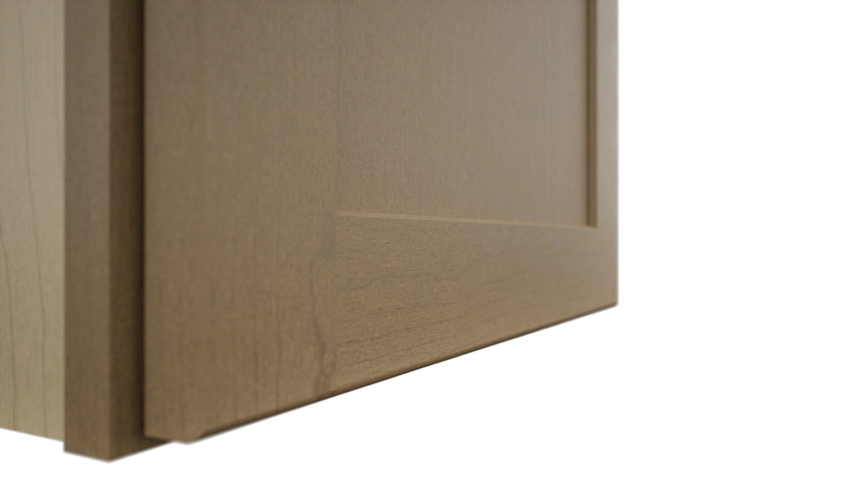 Fabuwood Galaxy Truffle W1836 Wall Standard Cabinet, Detail View