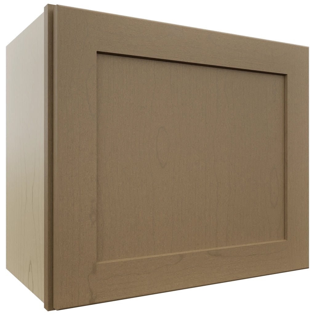 Fabuwood Galaxy Truffle W2118 Wall Standard Cabinet, Front View
