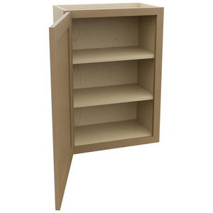 Fabuwood Galaxy Truffle W2130 Wall Standard Cabinet, Open View