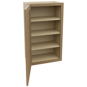 Fabuwood Galaxy Truffle W2136 Wall Standard Cabinet, Open View