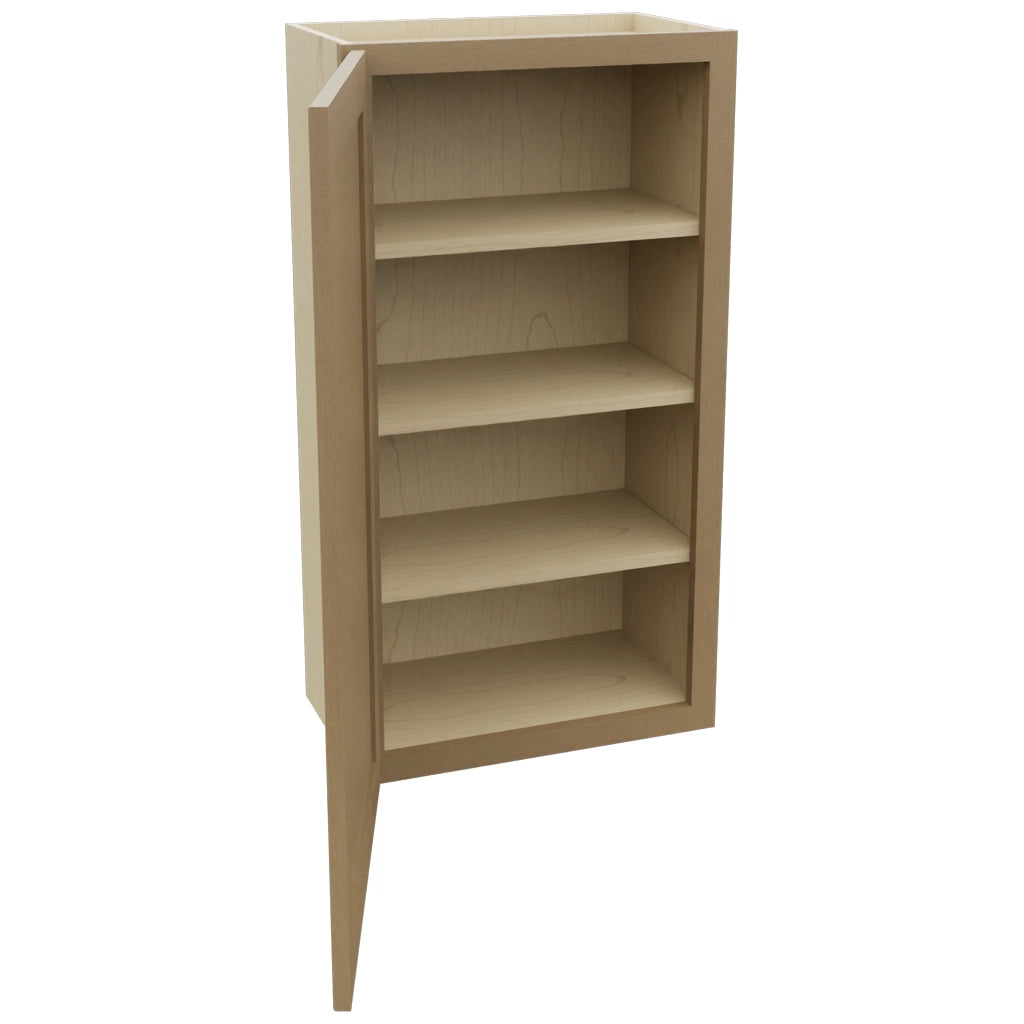 Fabuwood Galaxy Truffle W2139 Wall Standard Cabinet, Open View