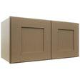 Fabuwood Galaxy Truffle W2412 Wall Standard Cabinet, Front View