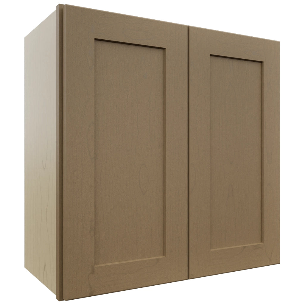 Fabuwood Galaxy Truffle W2424 Wall Standard Cabinet, Front View