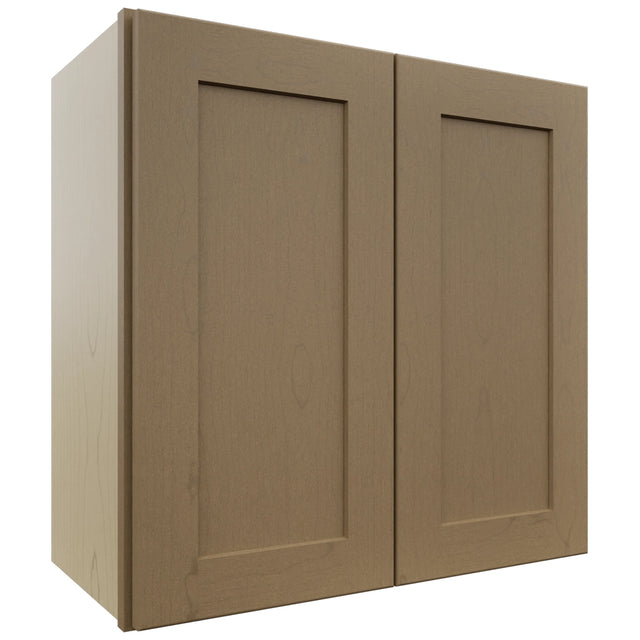 Fabuwood Galaxy Truffle W2424 Wall Standard Cabinet, Front View