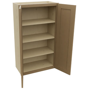Fabuwood Galaxy Truffle W2442 Wall Standard Cabinet, Open View