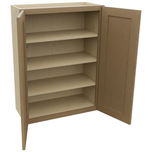 Fabuwood Galaxy Truffle W2736 Wall Standard Cabinet, Open View
