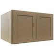 Fabuwood Galaxy Truffle W301824 Wall Deep Cabinet, Front View