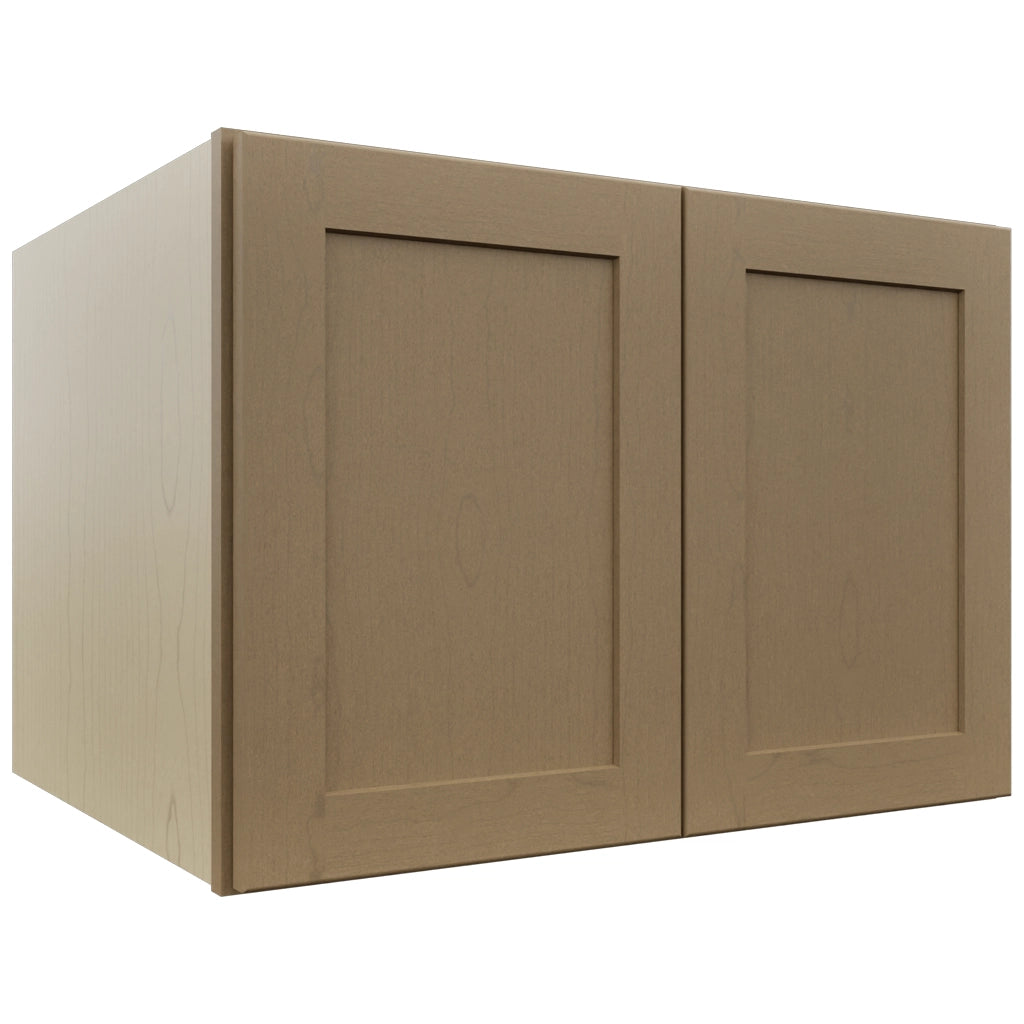 Fabuwood Galaxy Truffle W302124 Wall Deep Cabinet, Front View