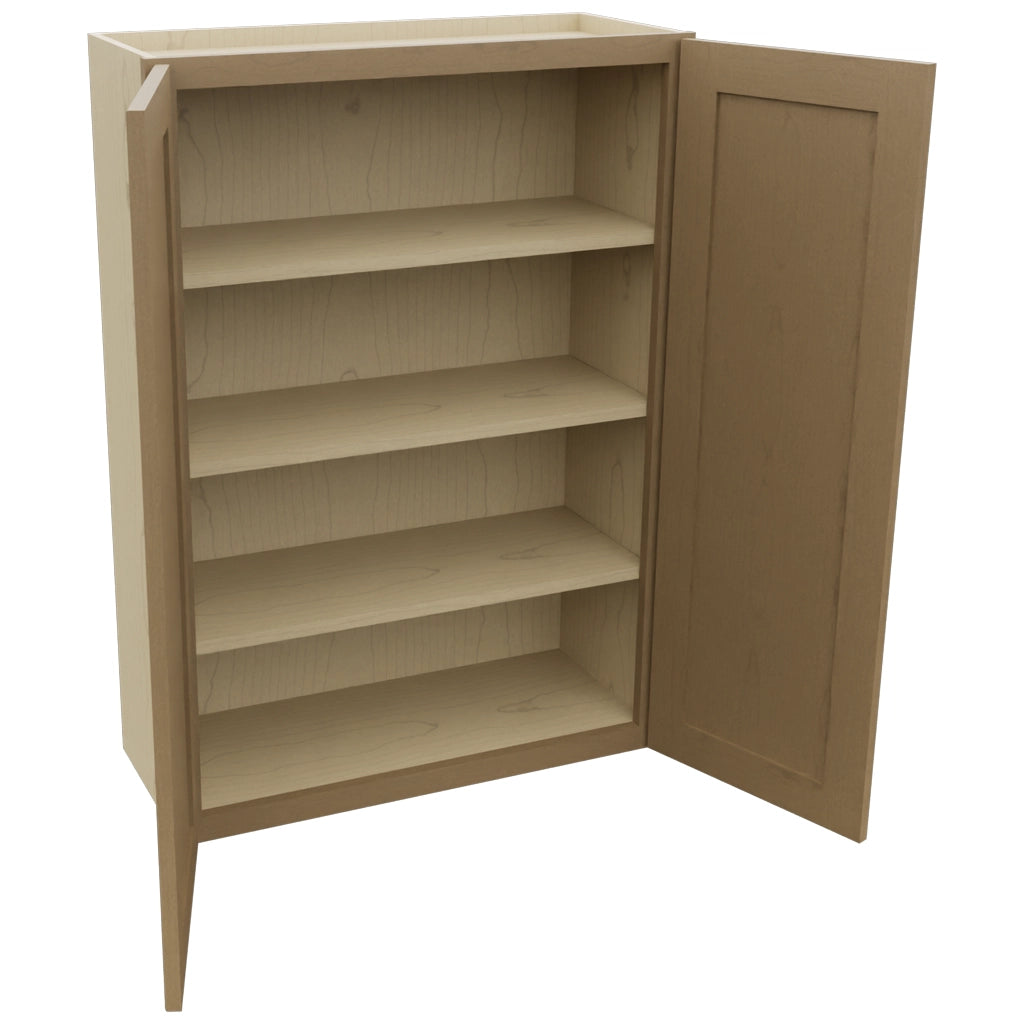 Fabuwood Galaxy Truffle W3042 Wall Standard Cabinet, Open View