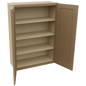 Fabuwood Galaxy Truffle W3042 Wall Standard Cabinet, Open View