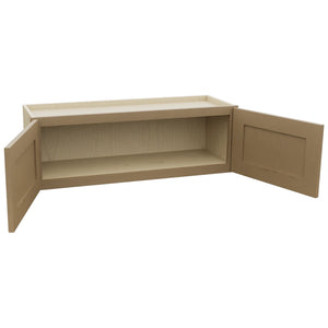 Fabuwood Galaxy Truffle W3612 Wall Standard Cabinet, Open View