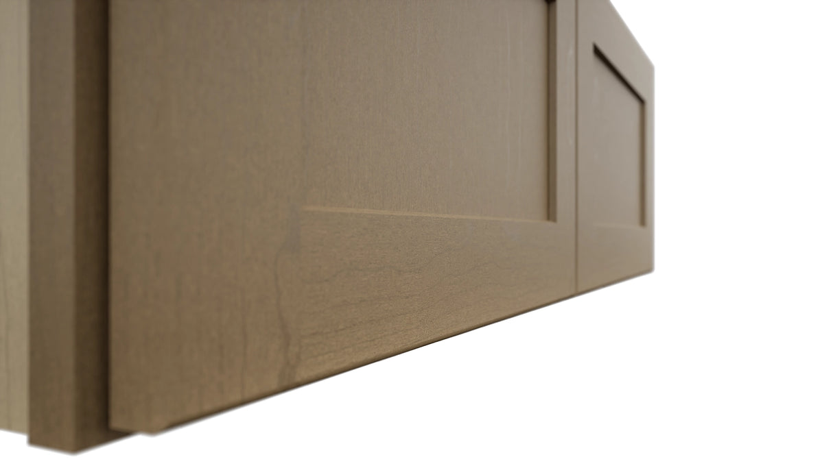 Fabuwood Galaxy Truffle W3612 Wall Standard Cabinet, Detail View