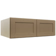 Fabuwood Galaxy Truffle W361224 Wall Deep Cabinet, Front View