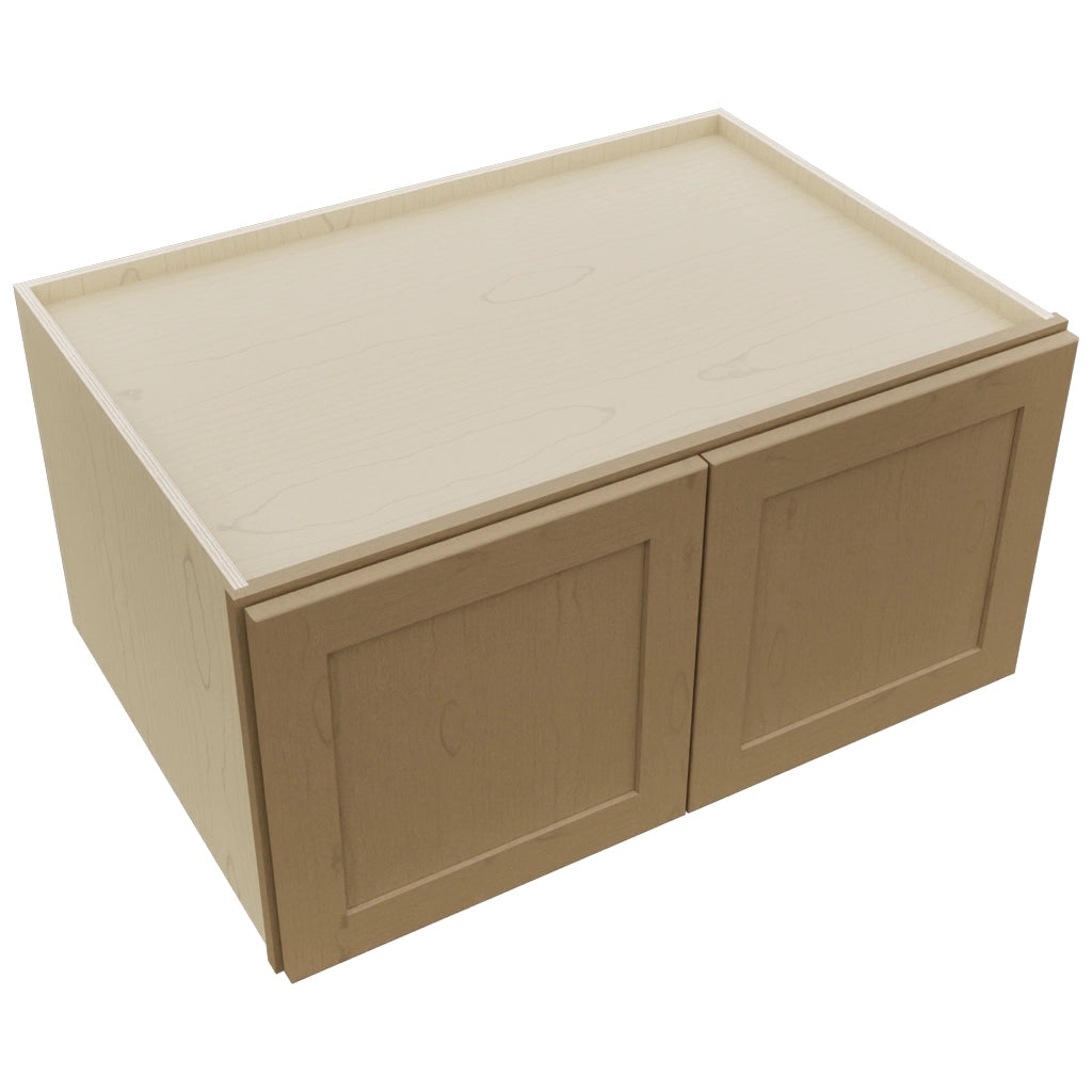 Fabuwood Galaxy Truffle W361824 Wall Deep Cabinet, Top View