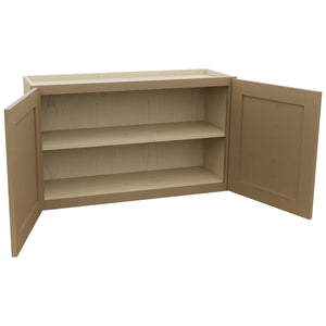 Fabuwood Galaxy Truffle W3621 Wall Standard Cabinet, Open View