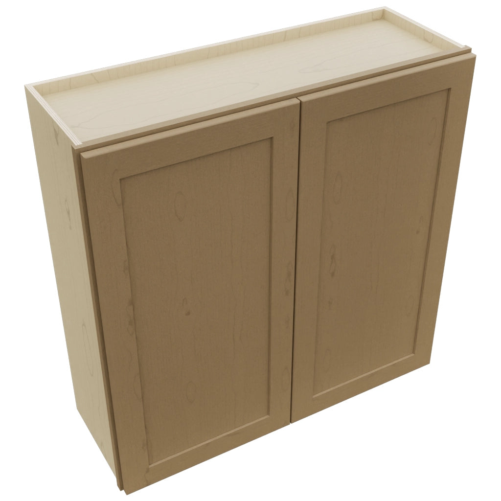 Fabuwood Galaxy Truffle W3636 Wall Standard Cabinet, Top View