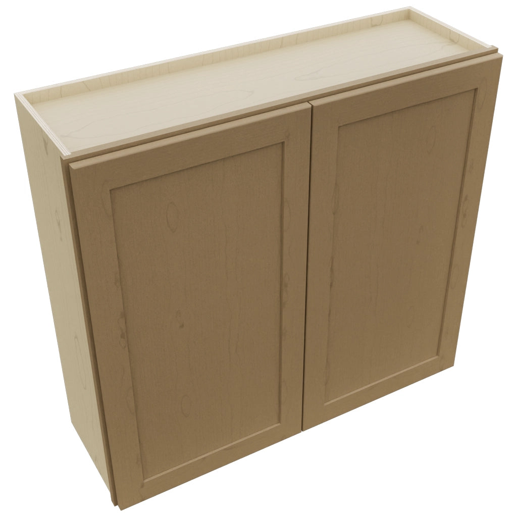 Fabuwood Galaxy Truffle W3936 Wall Standard Cabinet, Top View