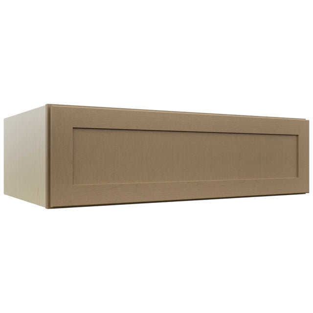 Fabuwood Galaxy Truffle W421224LU Wall Deep Cabinet, Front View