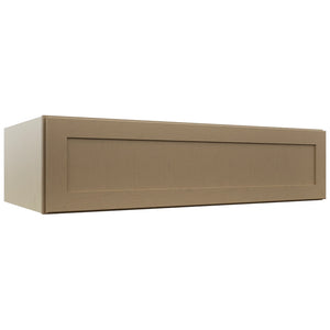 Fabuwood Galaxy Truffle W481224LU Wall Deep Cabinet, Front View