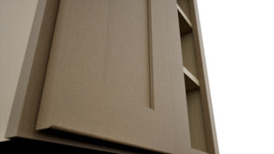 Fabuwood Galaxy Truffle WBC2430 Wall Corner Blind Cabinet, Detail View