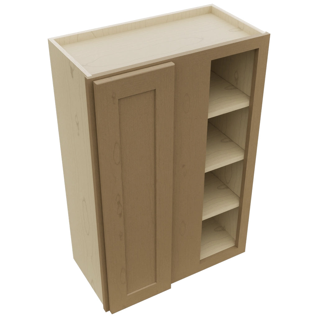 Fabuwood Galaxy Truffle WBC2436 Wall Corner Blind Cabinet, Top View
