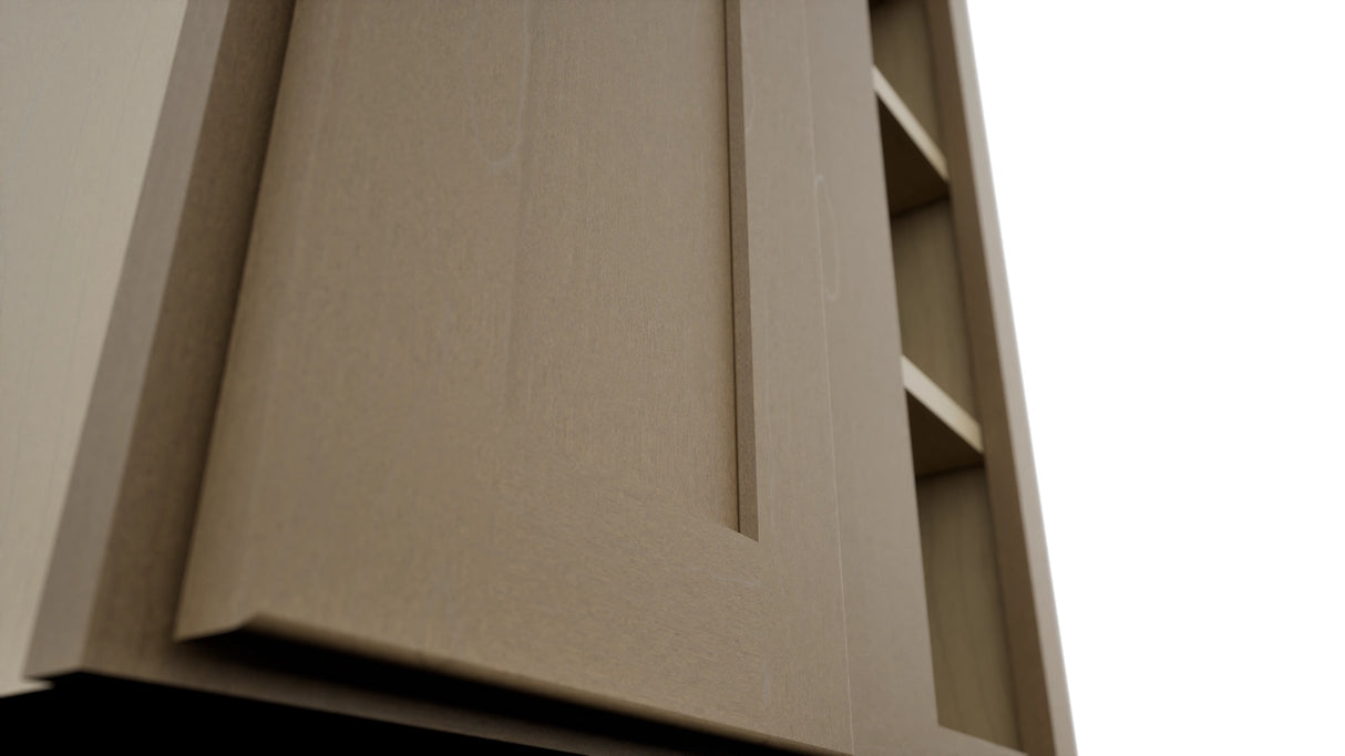 Fabuwood Galaxy Truffle WBC2436 Wall Corner Blind Cabinet, Detail View