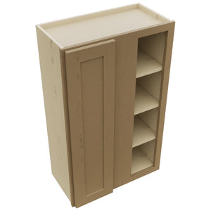 Fabuwood Galaxy Truffle WBC2439 Wall Corner Blind Cabinet, Top View