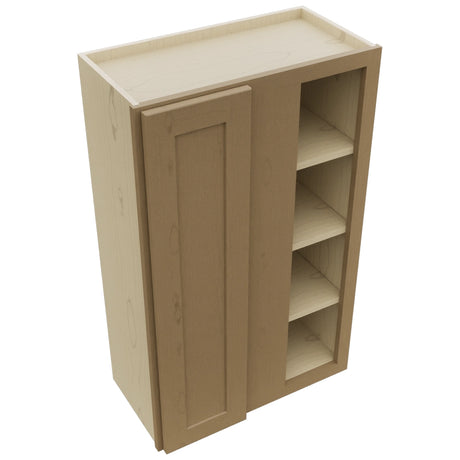 Fabuwood Galaxy Truffle WBC2439 Wall Corner Blind Cabinet, Top View