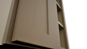 Fabuwood Galaxy Truffle WBC2439 Wall Corner Blind Cabinet, Detail View