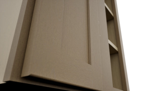 Fabuwood Galaxy Truffle WBC2439 Wall Corner Blind Cabinet, Detail View