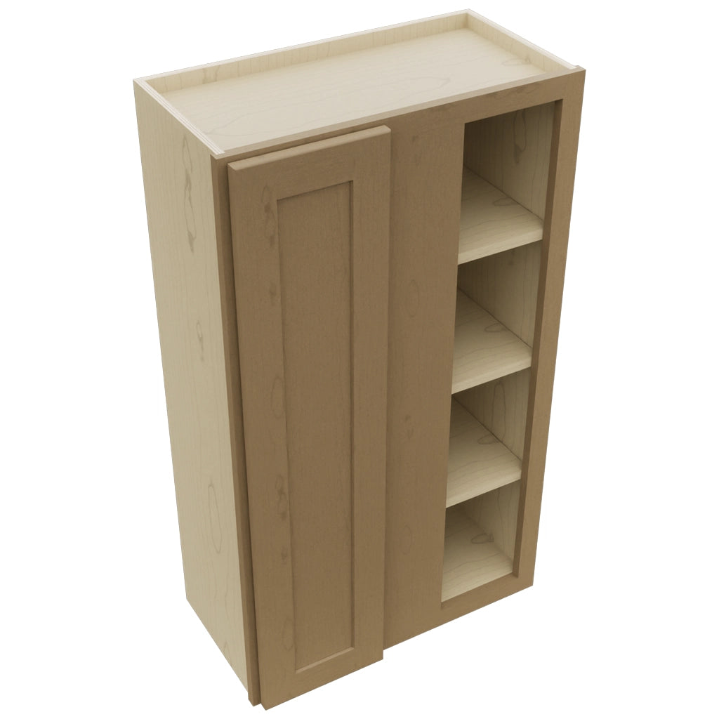 Fabuwood Galaxy Truffle WBC2442 Wall Corner Blind Cabinet, Top View