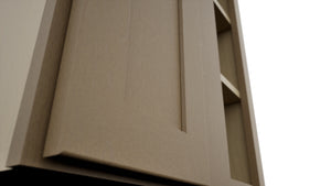Fabuwood Galaxy Truffle WBC2442 Wall Corner Blind Cabinet, Detail View