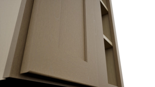 Fabuwood Galaxy Truffle WBC2442 Wall Corner Blind Cabinet, Detail View